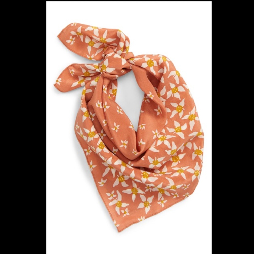 Madewell Silk Bandana NWT - LAST